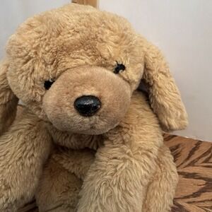 Gund 1985 Muttsy Plush Dog Puppy Tan Brown Paws Plush Stuffed Animal